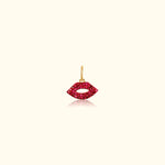 Ruby Lip Pendant