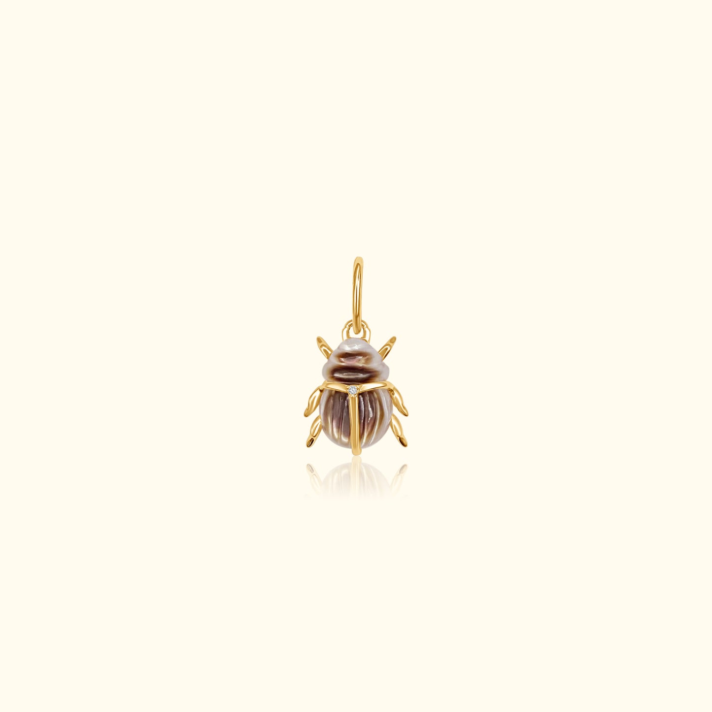 Diamond Beetle Pendant
