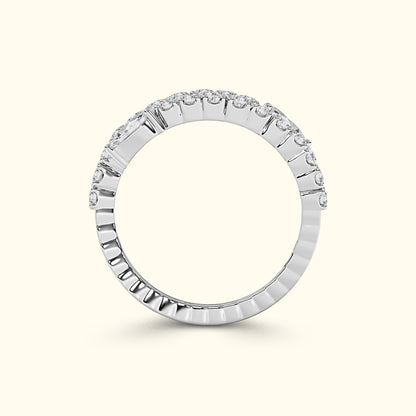 Spiral Diamond Ring