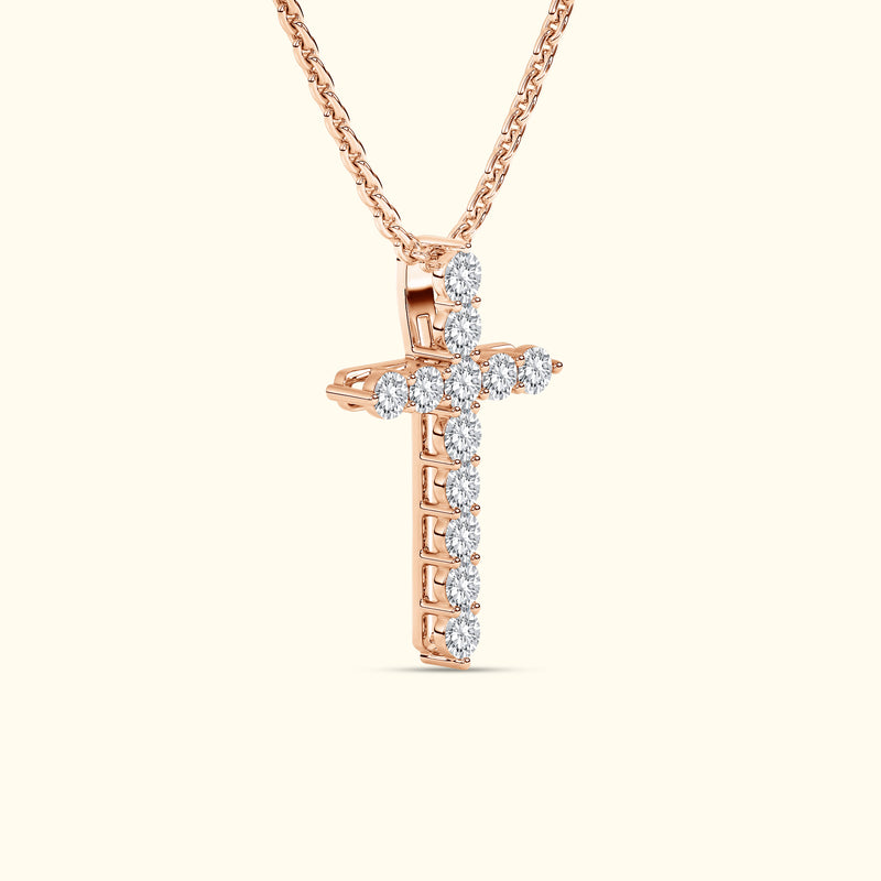 Diamond Cross Necklace