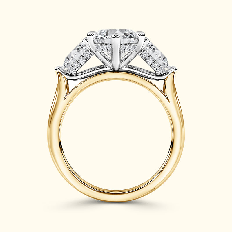 Daisy Engagement Ring