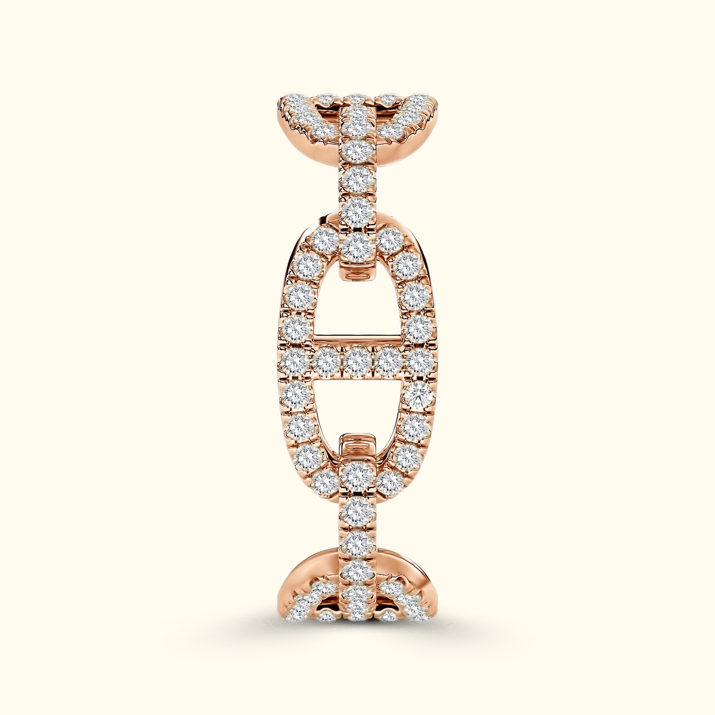 Diamond Chain Link Eternity Ring