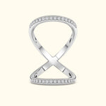 Double Band Diamond Ring