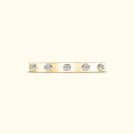 Bezel Set Marquise Bracelet
