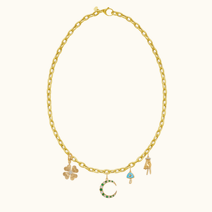 Oval Link Charm Chain