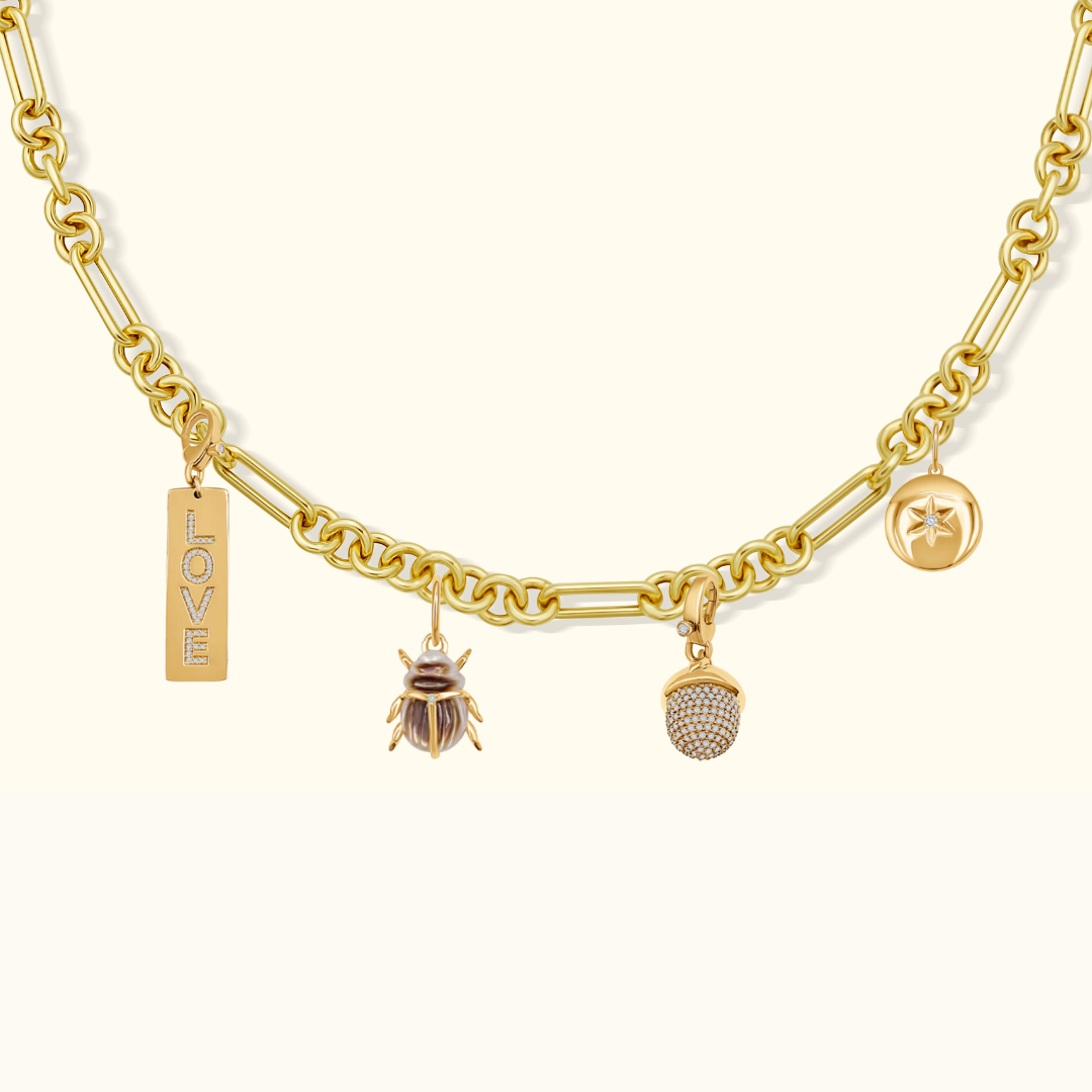 Diamond Beetle Pendant