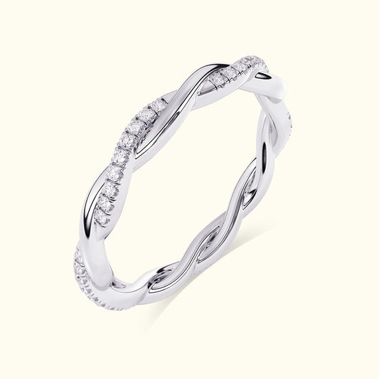 'Lacy' Wedding Band