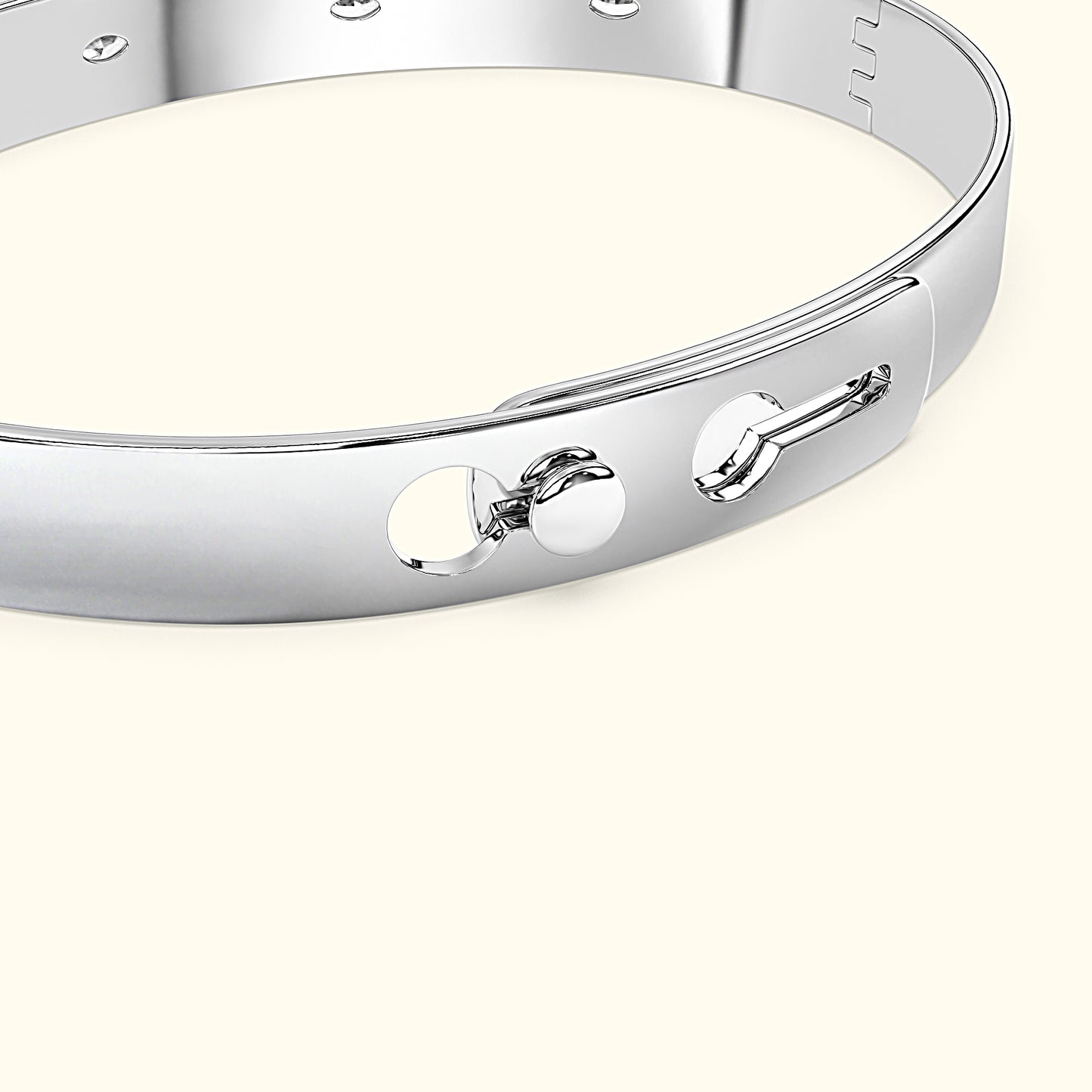 Bezel Set Marquise Diamond Bracelet