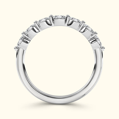 'Aubrey' Marquise Shaped .45ct Diamond Wedding Band