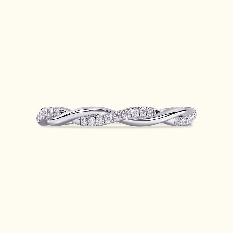 'Lacy' Wedding Band