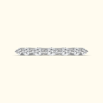 'Aubrey' Marquise Shaped .45ct Diamond Wedding Band