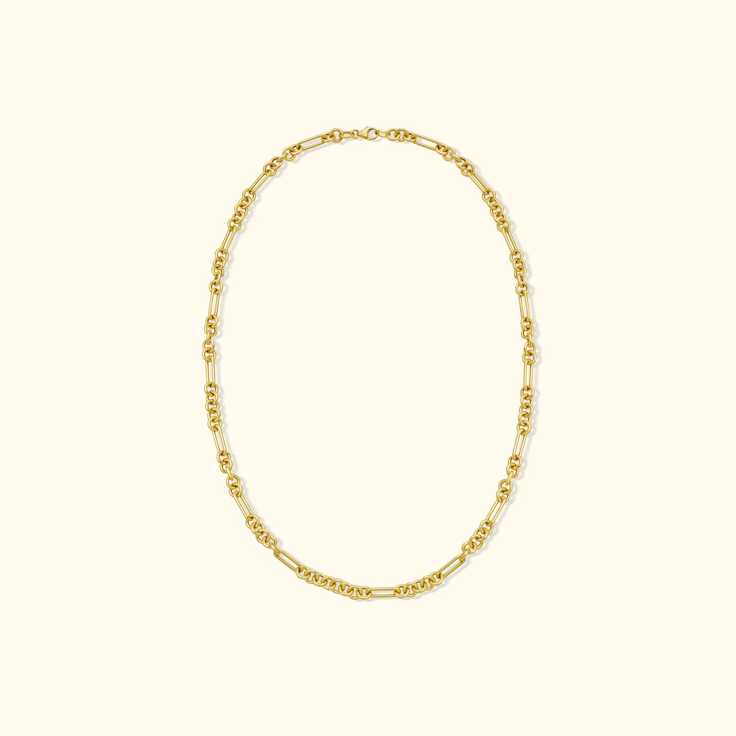 Paperclip + Rope Charm Chain