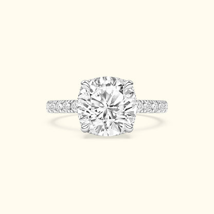 'Catherine' Ring with 2.73ct Round  Diamond