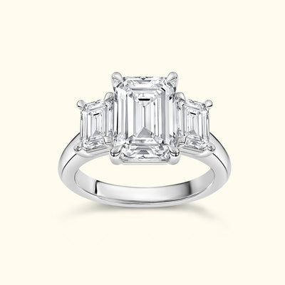 ‘Charlotte’ Ring with 1.51ct Emerald Diamond