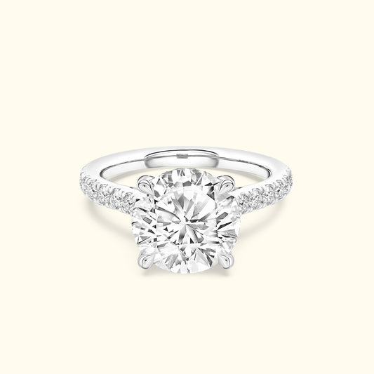 'Elizabeth' Ring with 2.58ct Round Diamond