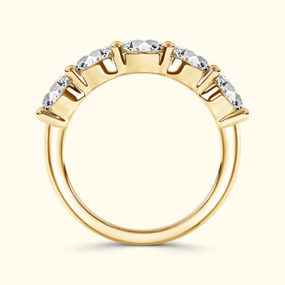 'Emily' 5 Stone 2.00ct  Round Diamond Wedding Band