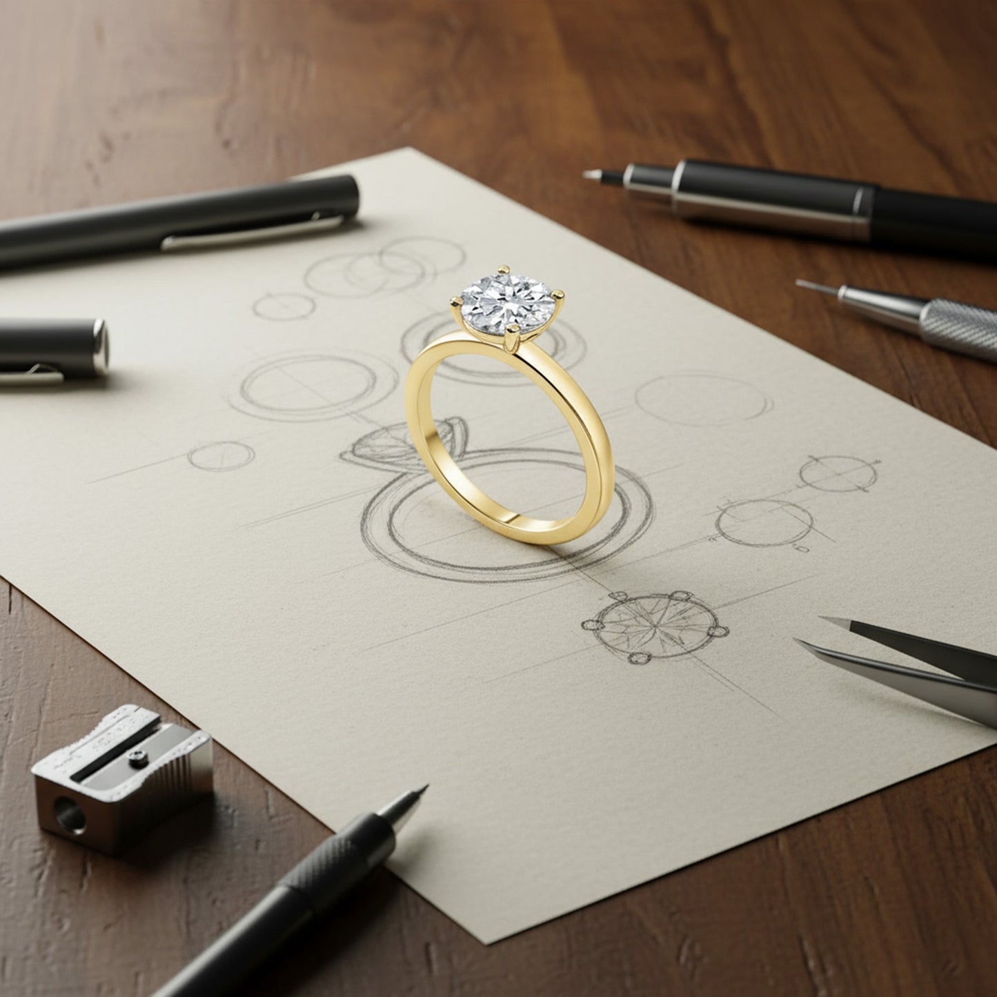 'Sadie' Diamond Engagement Ring