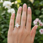 Daisy Engagement Ring