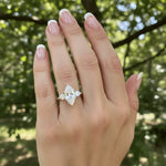 Daisy Engagement Ring