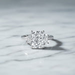 'Vivian' Ring with 2.03ct Emerald Diamond