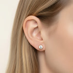 Bezel Set 2.00ct Round Studs