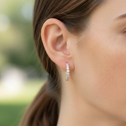 6.00ct Inside-Out Hoops