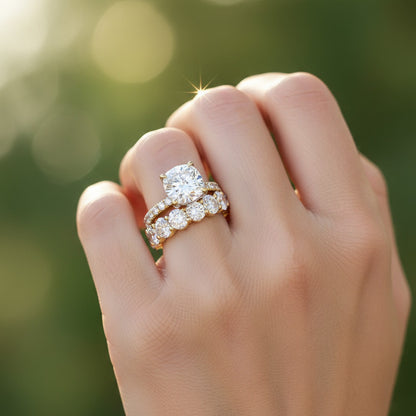 'Josie' Eternity 6.00ct Oval Diamond Wedding Band