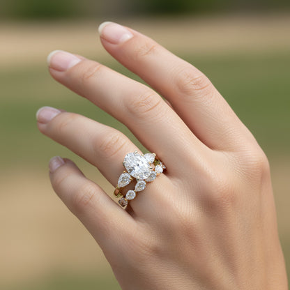 'Bailey' Pear Shaped 3.00ct Eternity Diamond Wedding Band