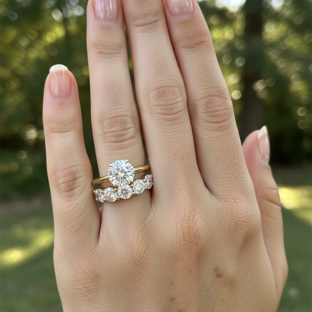 'Emily' 5 Stone 3.00ct Diamond Wedding Ring