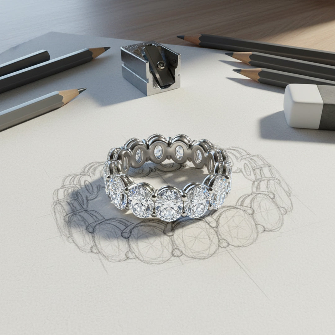 'Sabrina' Wedding Band