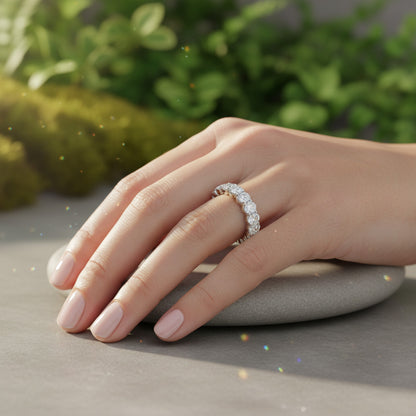 'Hallie' Wedding Band