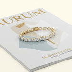 11.13ct Pear Shaped Tennis Bracelet