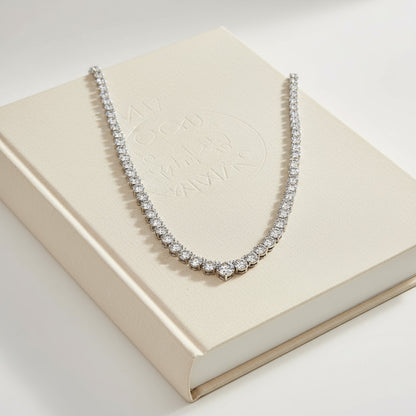 15.00ct Graduated Diamond Necklace