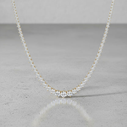 15.00ct Graduated Diamond Necklace