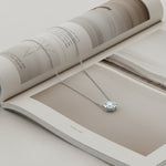 Hexagon Cut 1.00ct Diamond Necklace