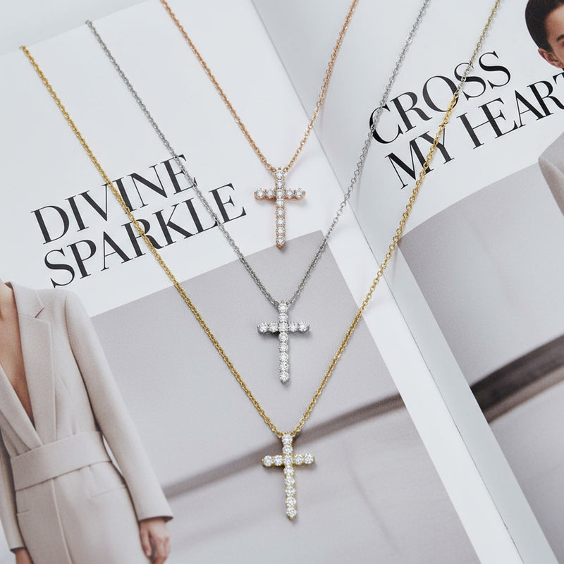 Diamond Cross Necklace