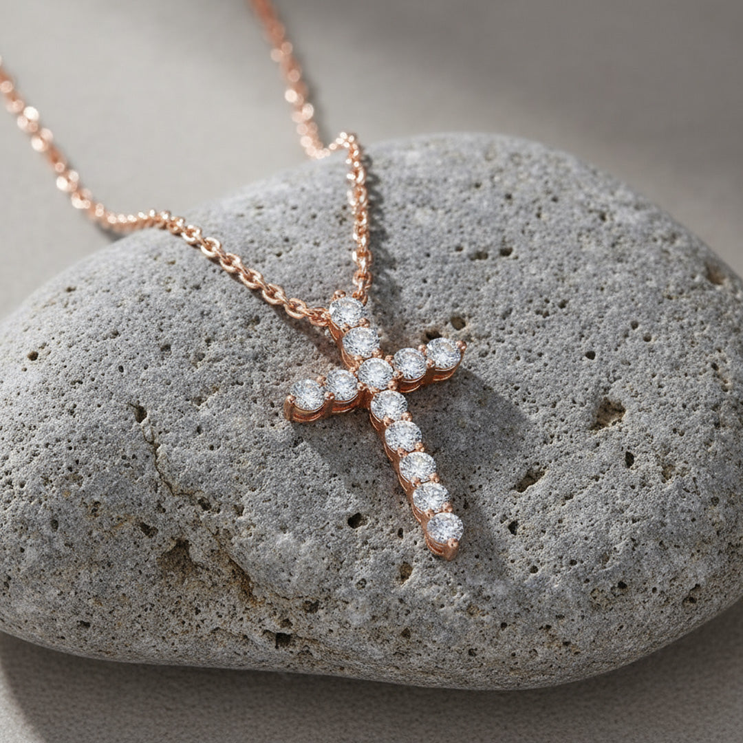 Diamond Cross Necklace
