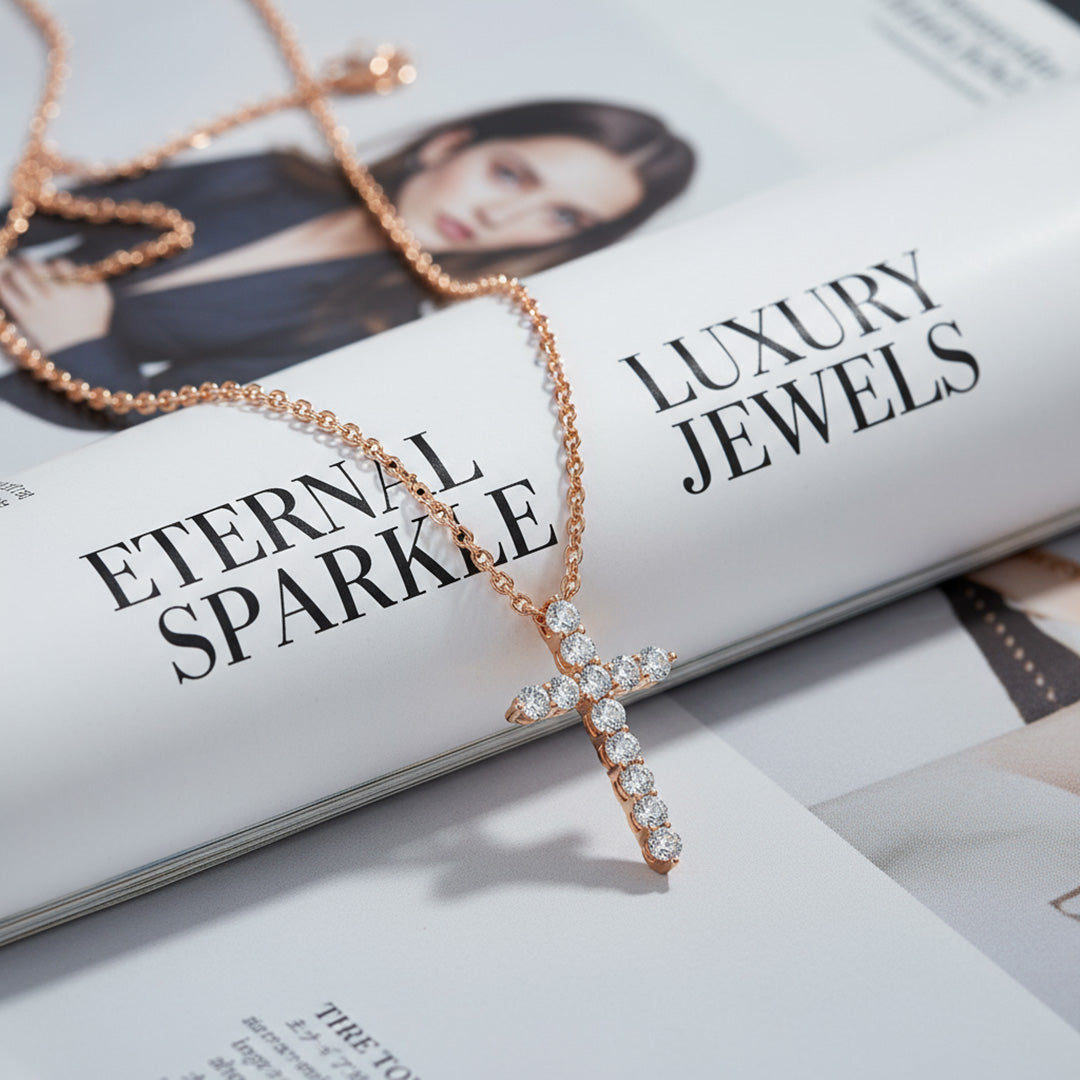 Diamond Cross Necklace