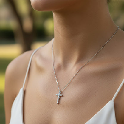 Diamond Cross Necklace