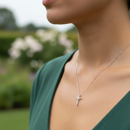 Diamond Cross Necklace