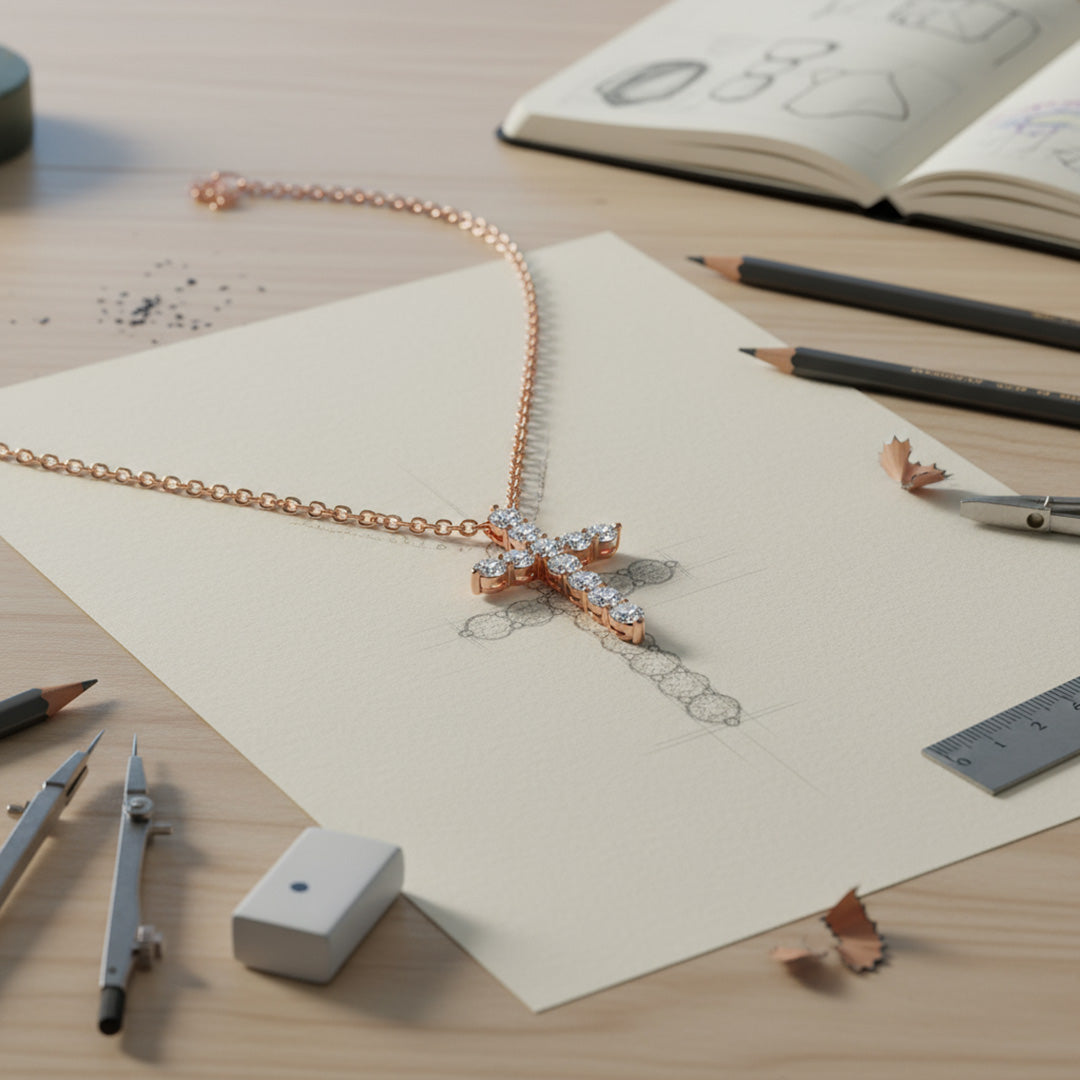 Diamond Cross Necklace