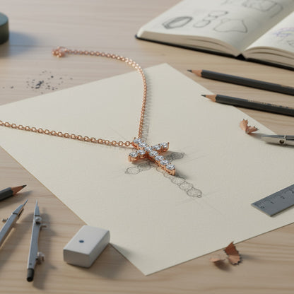Diamond Cross Necklace