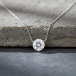 1.51ct Round Brilliant Solitaire Necklace