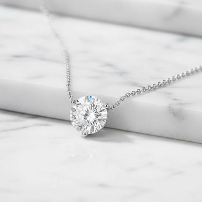 1.51ct Round Brilliant Solitaire Necklace