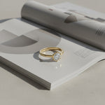 Hexagon 1.00ct  Diamond solitaire ring