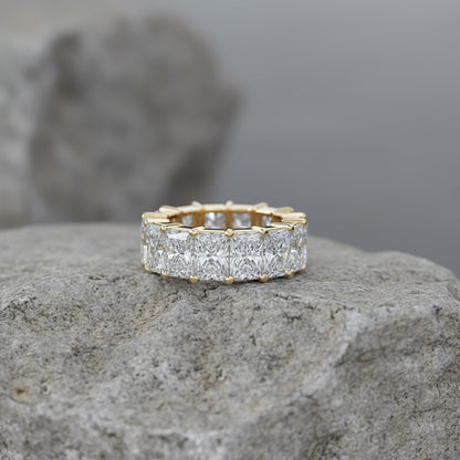 'Elise' 7.00ct Radiant Diamond Eternity Band