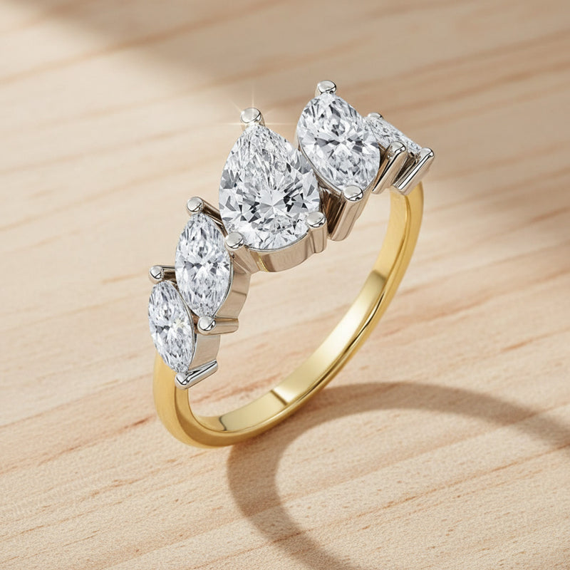 'Ava' Wedding Band