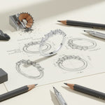 'Skylar' Wedding Band