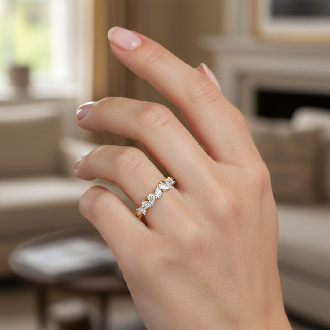 'Skylar' Wedding Band