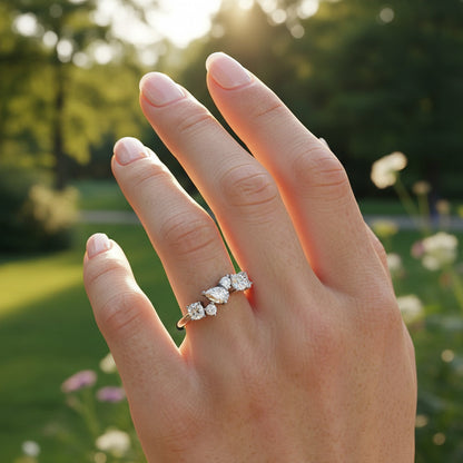 'Elena' Wedding Band